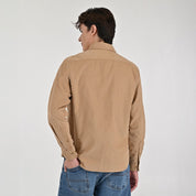 Camisa Supply Para Caballero Manga Larga Slim Fit 7977 Kaki