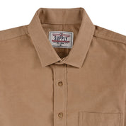 Camisa Supply Para Caballero Manga Larga Slim Fit 7977 Kaki