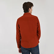 Camisa Supply Para Caballero Manga Larga Slim Fit 7977 Kaki