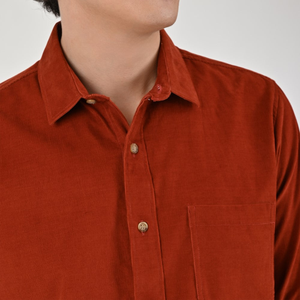 Camisa Supply Para Caballero Manga Larga Slim Fit 7977 Kaki