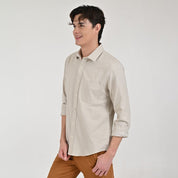 Camisa Supply Para Caballero Manga Larga Slim Fit 8153 Arena
