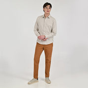 Camisa Supply Para Caballero Manga Larga Slim Fit 8153 Arena