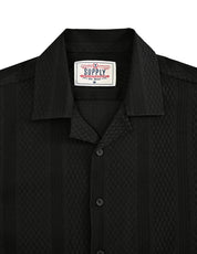 Camisa Caballero Supply Company Manga Larga Slim Fit 4551 Negro