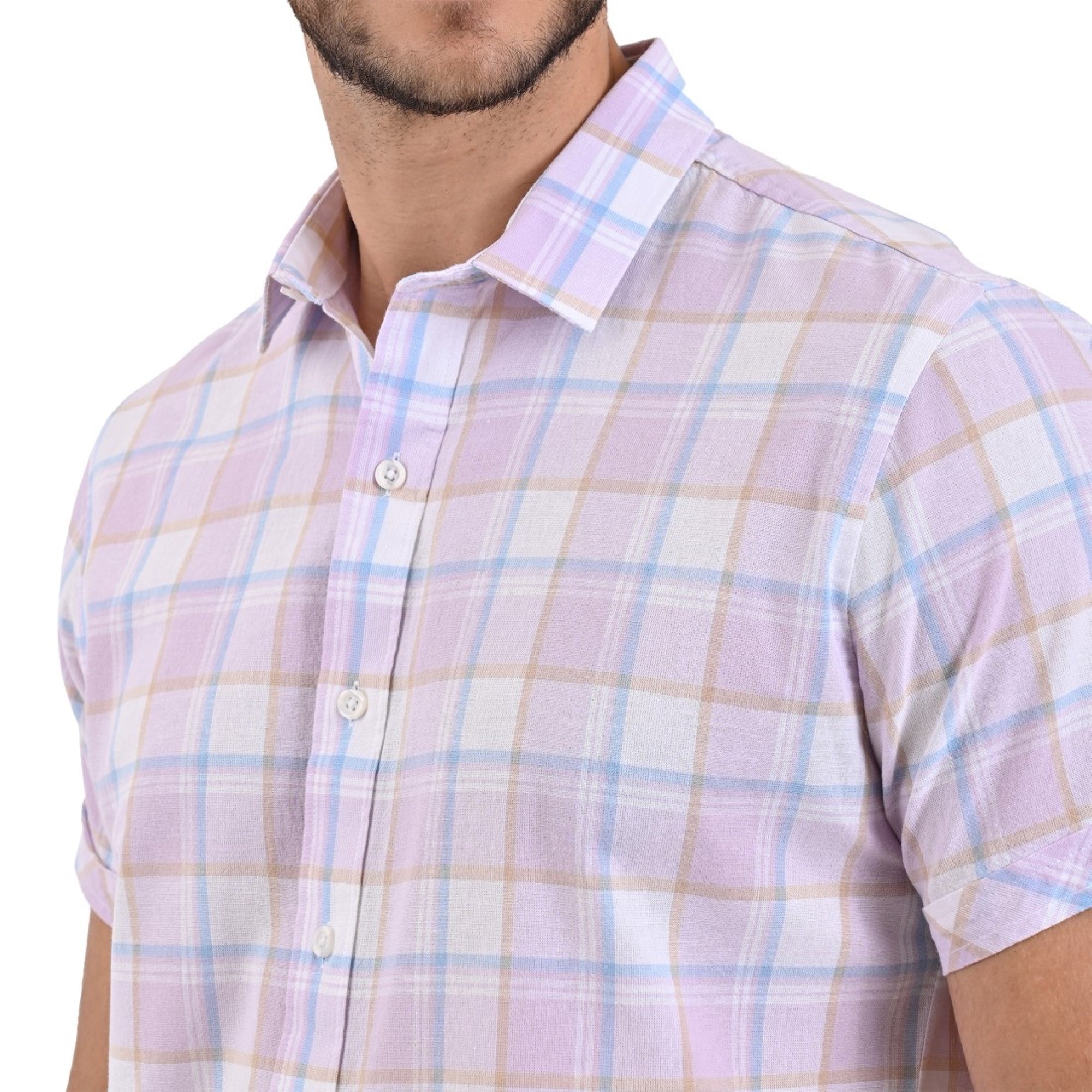 Camisa Supply Slim Fit Manga Corta 3709