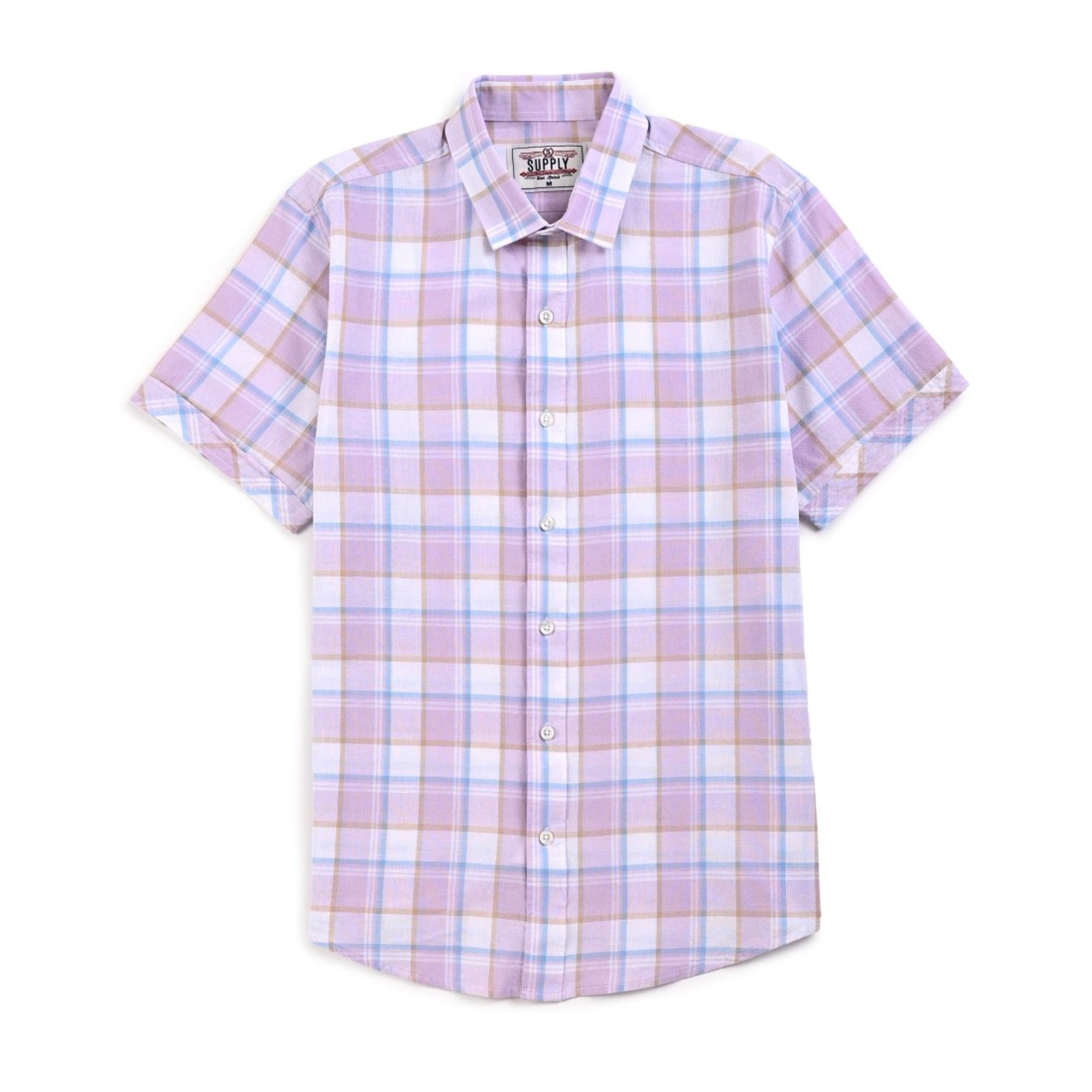 Camisa Supply Slim Fit Manga Corta 3709