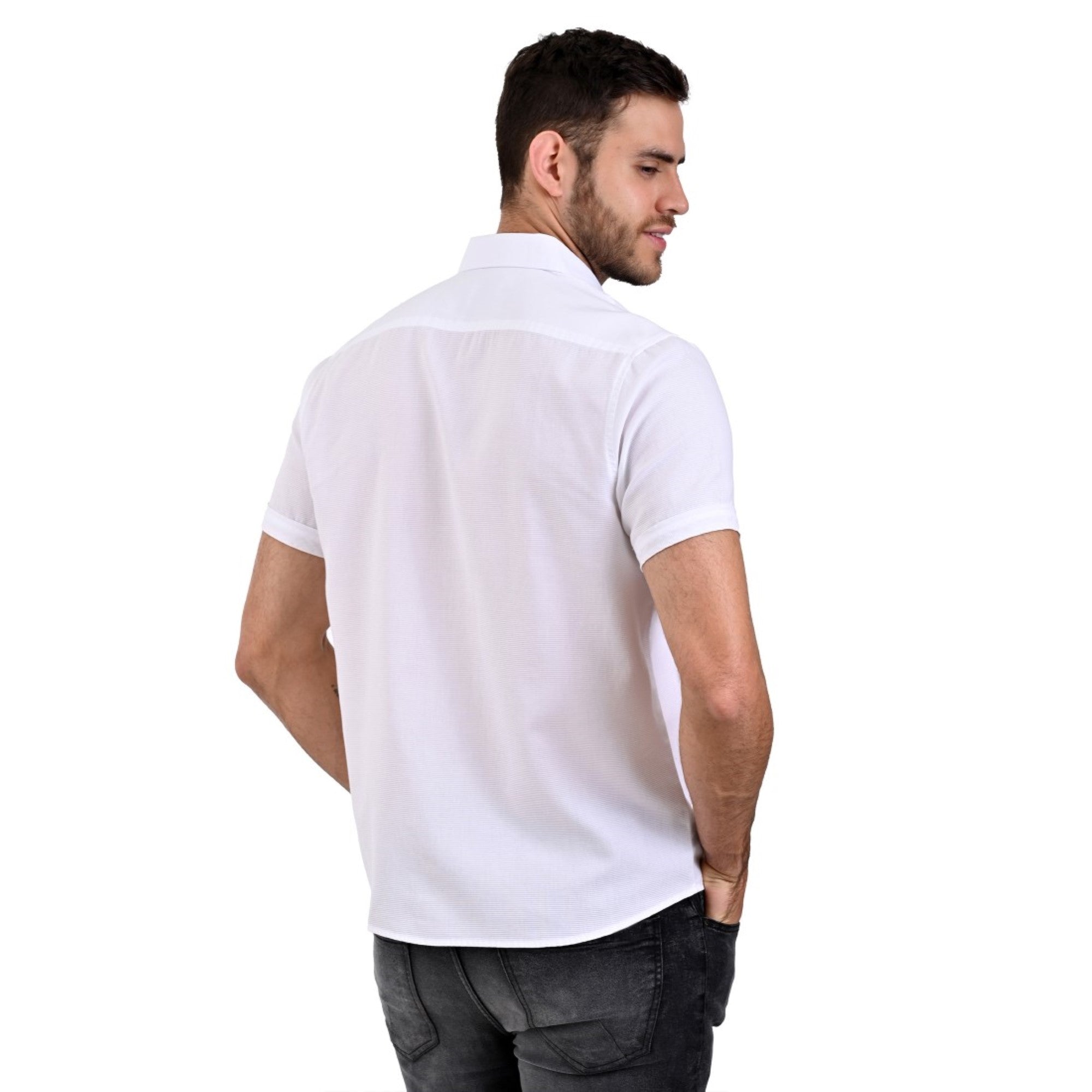 Camisa Supply Slim Fit Manga Corta 3711