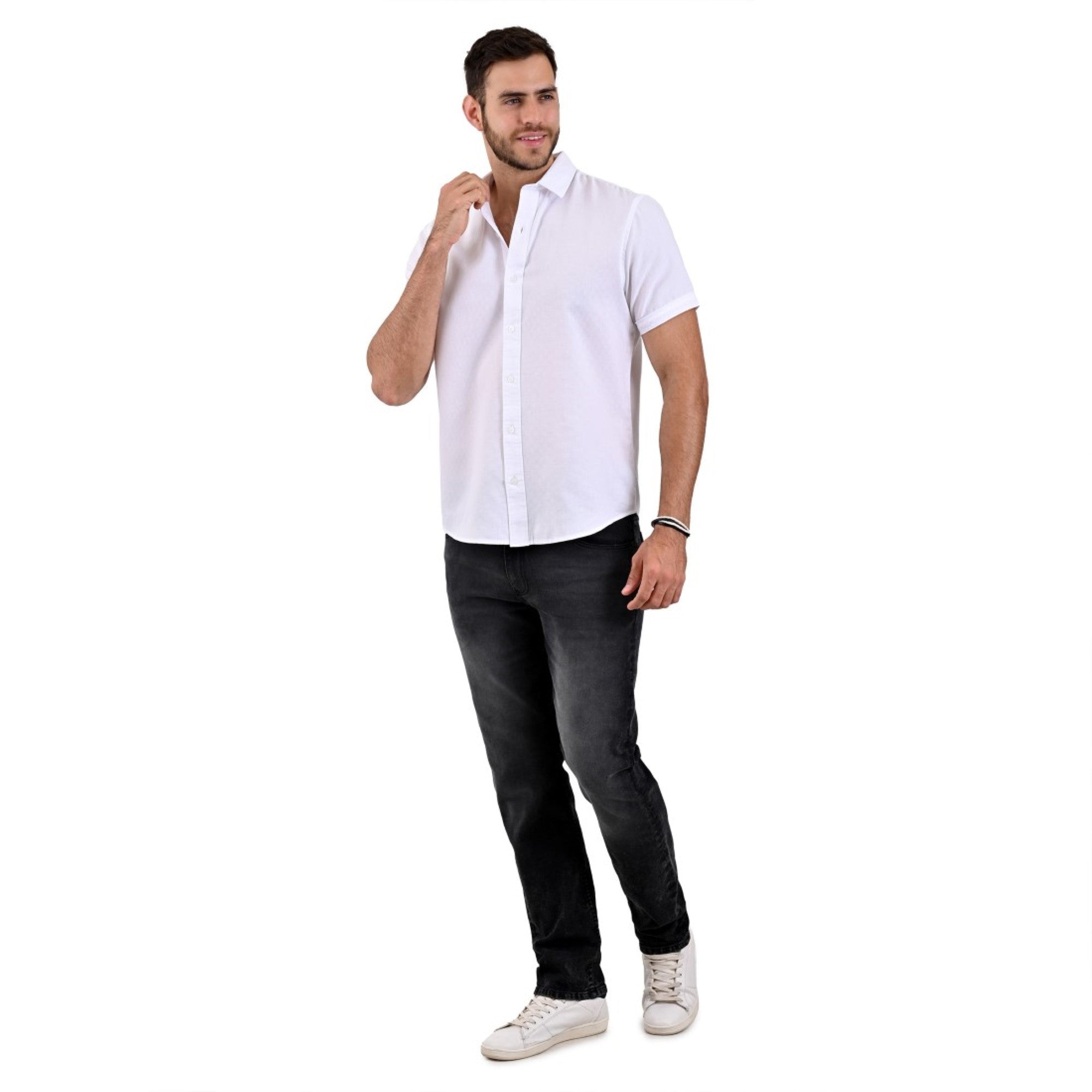 Camisa Supply Slim Fit Manga Corta 3711