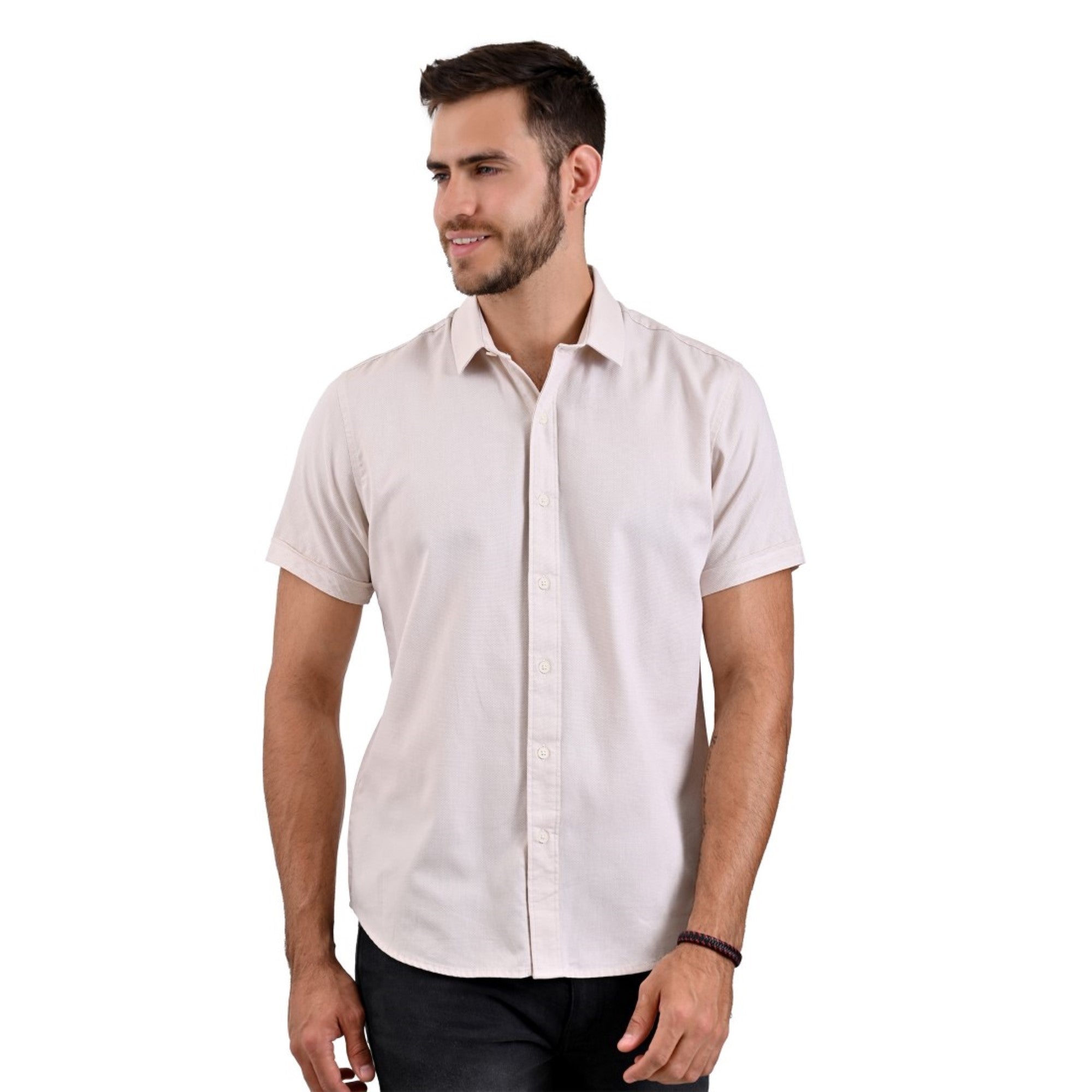 Camisa Supply Slim Fit Manga Corta 3712