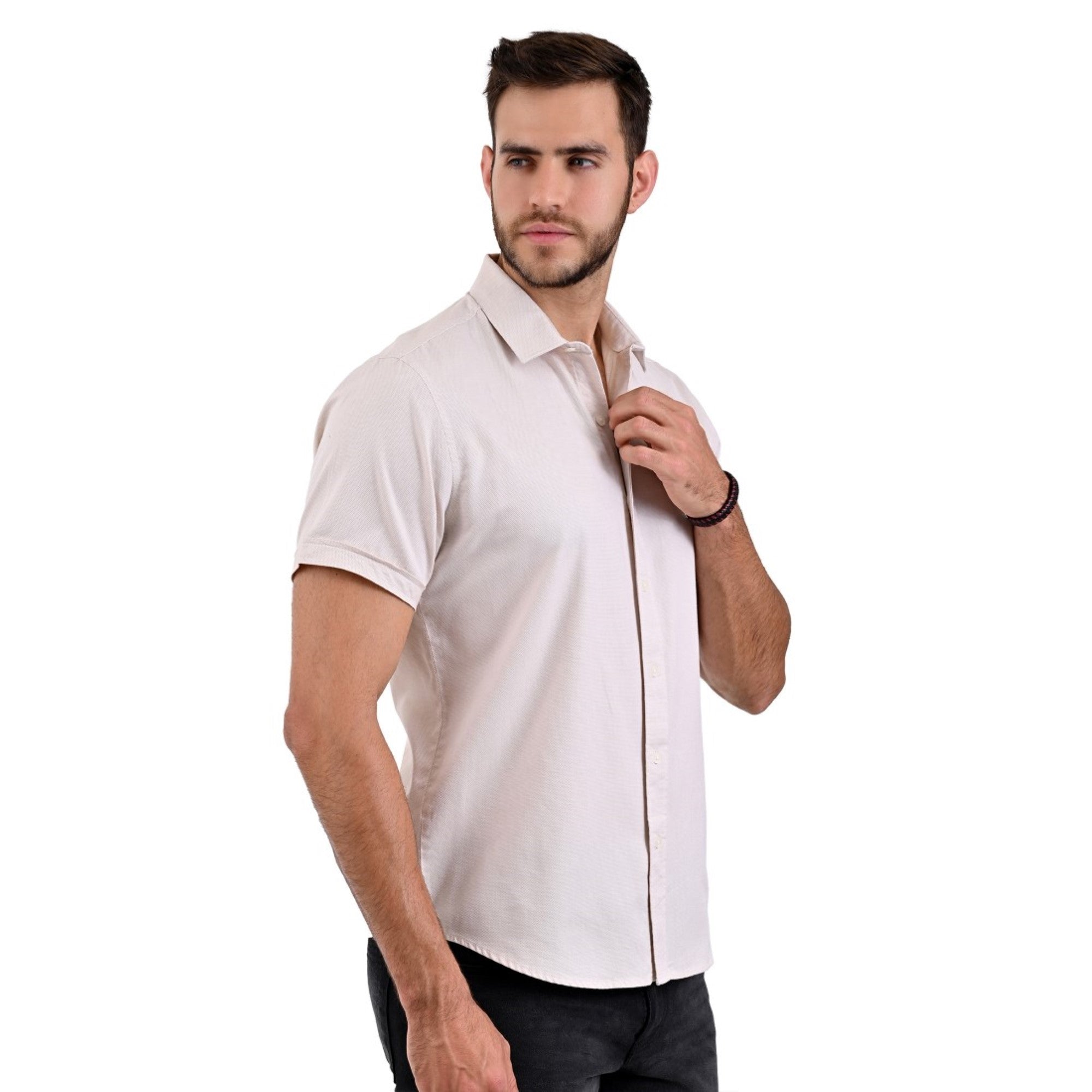 Camisa Supply Slim Fit Manga Corta 3712