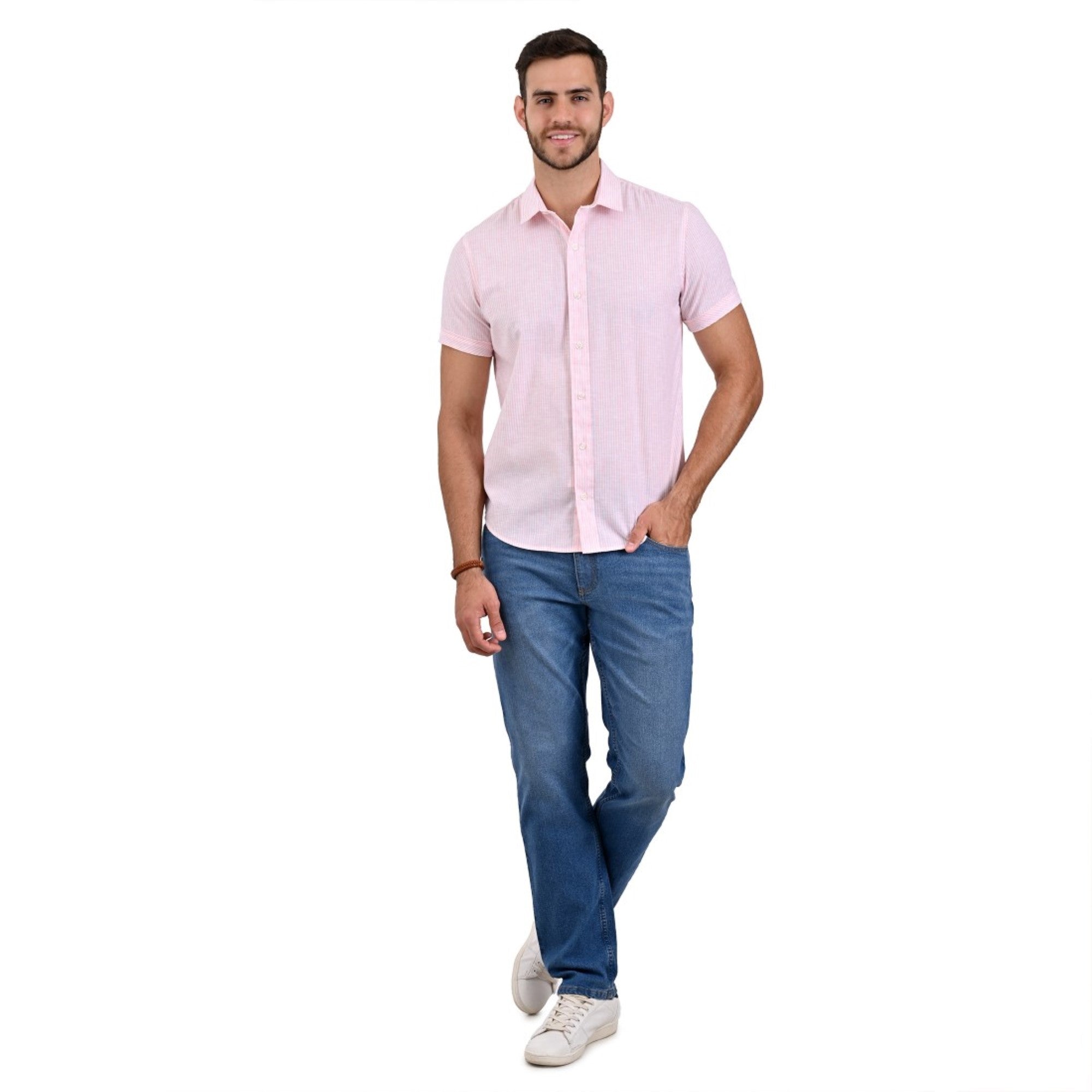Camisa Supply Slim Fit Manga Corta 3713