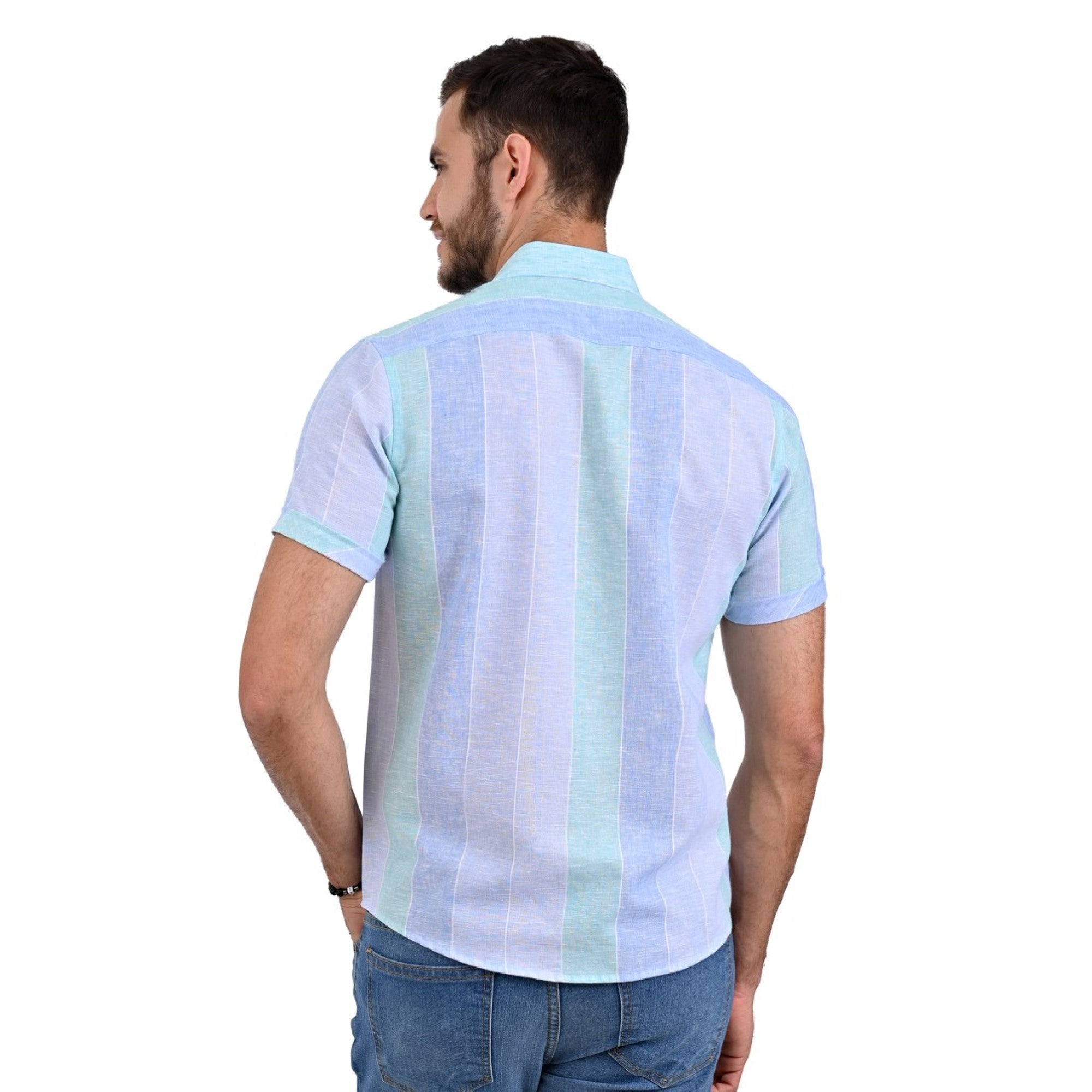 Camisa Supply Slim Fit Manga Corta 3716