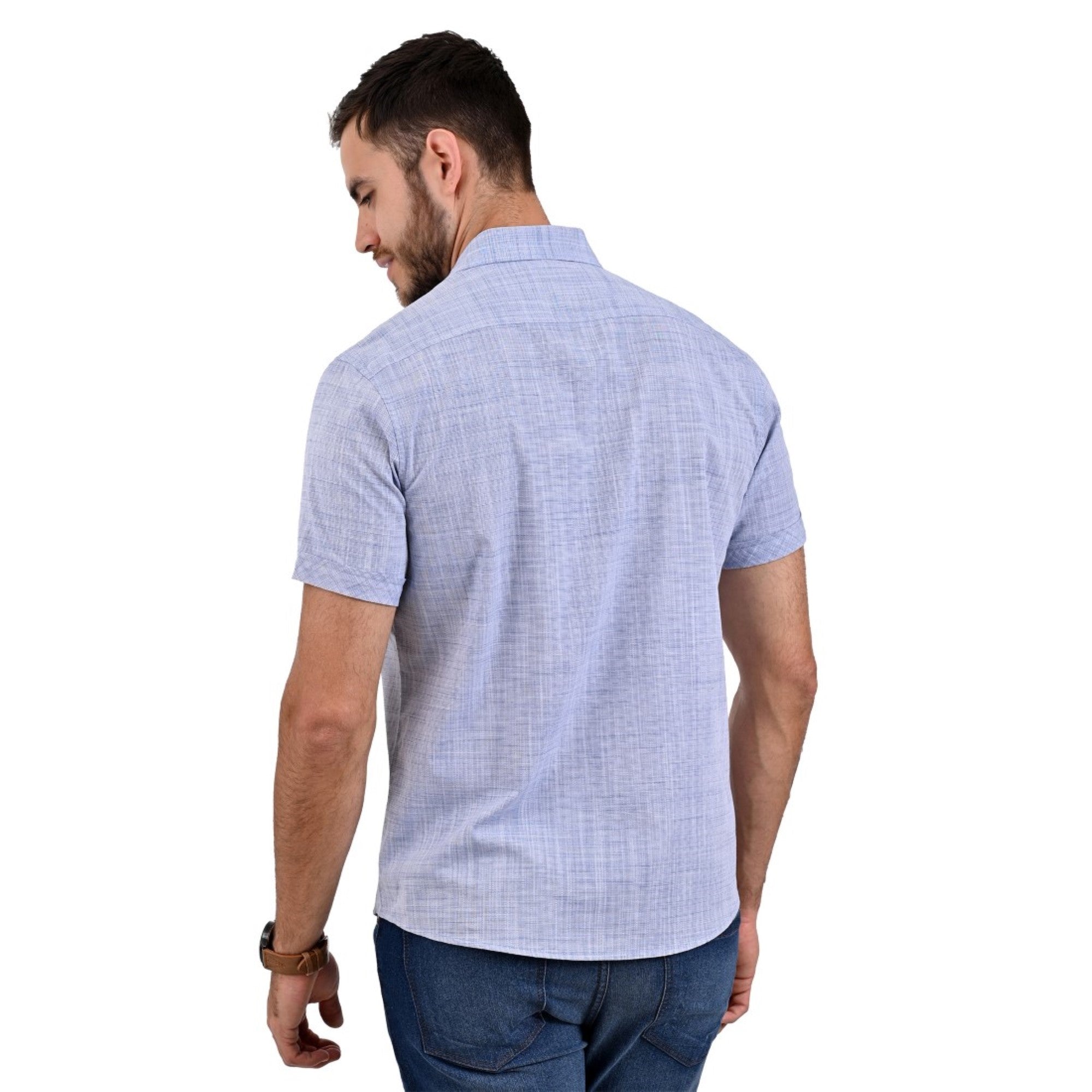 Camisa Supply Slim Fit Manga Corta 3719