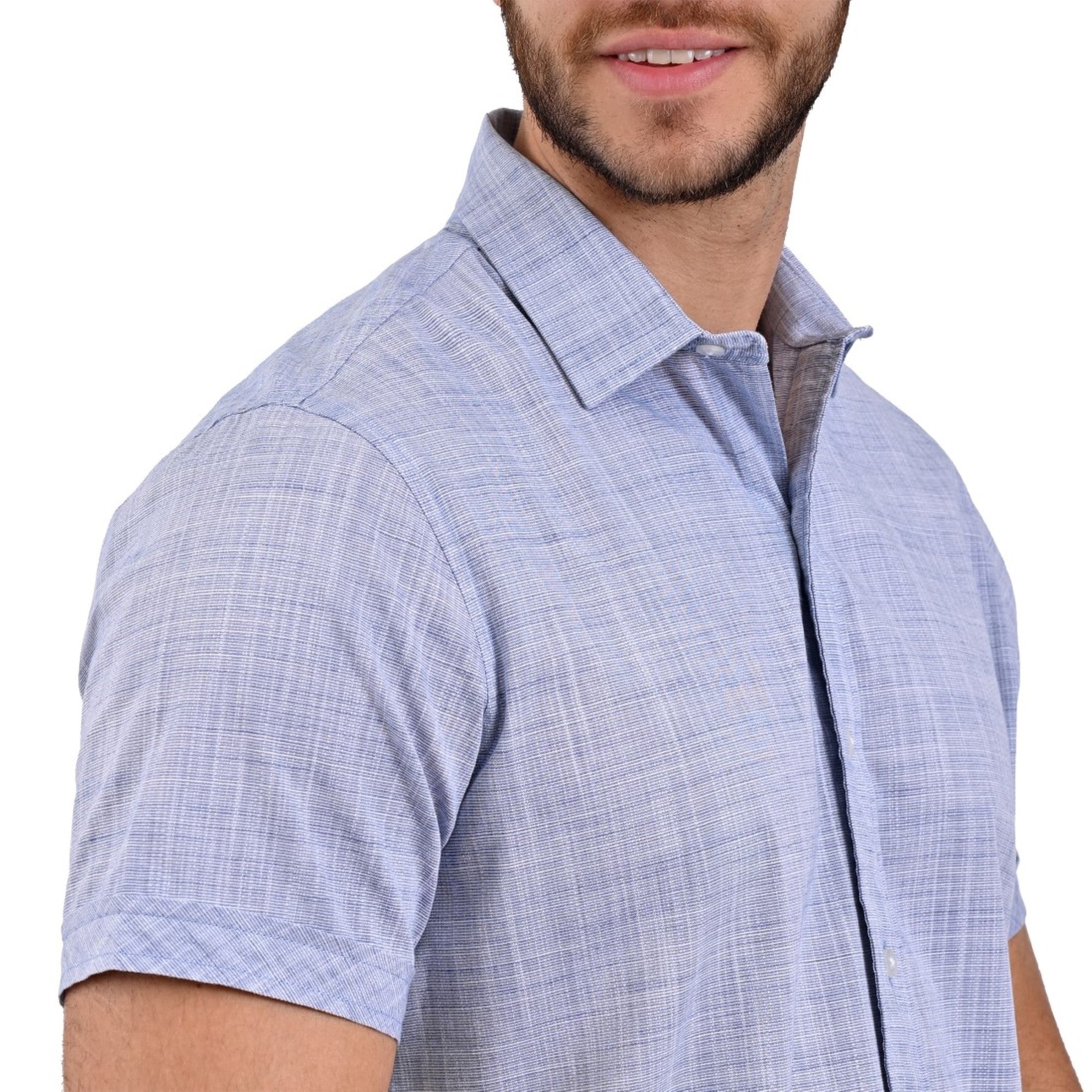 Camisa Supply Slim Fit Manga Corta 3719
