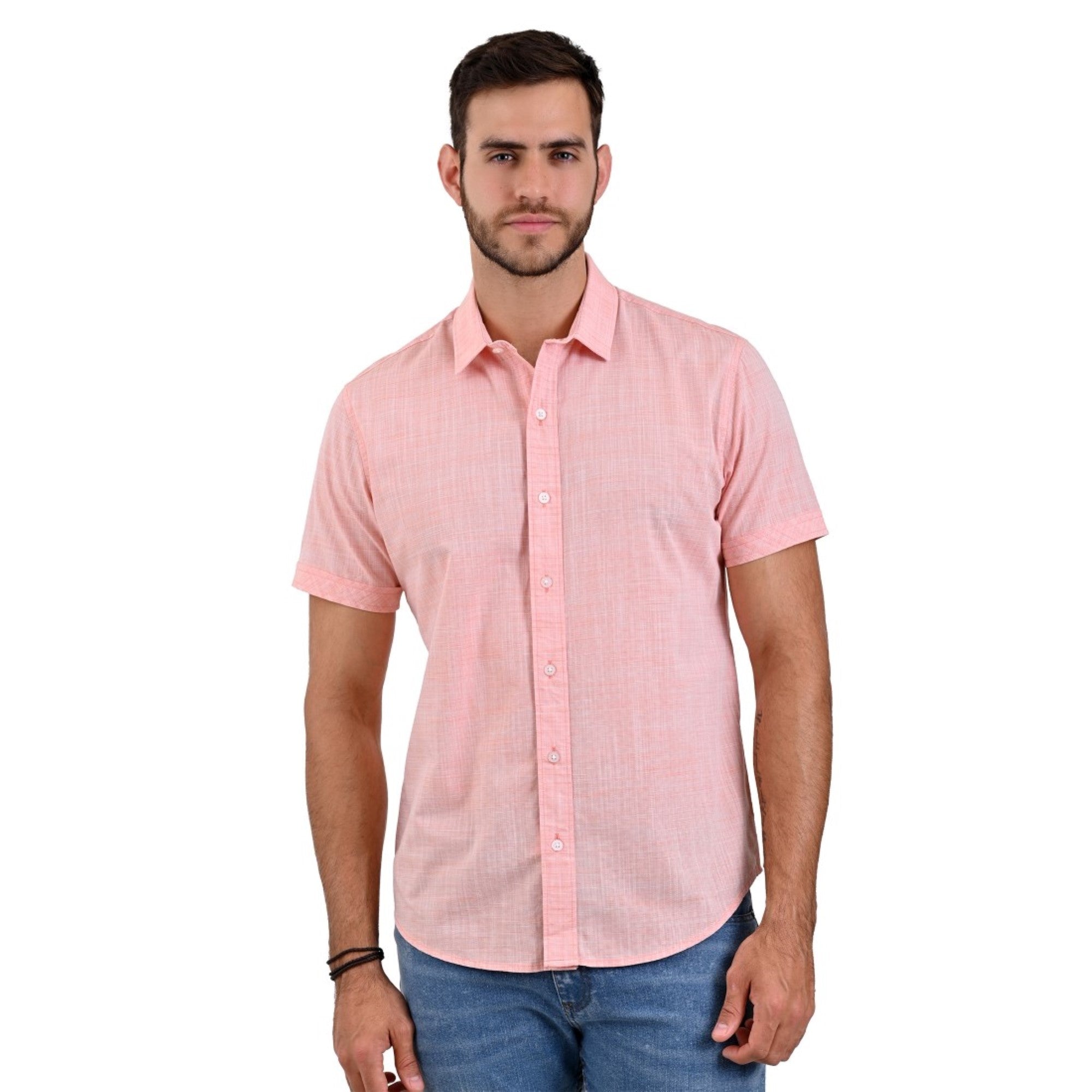 Camisa Supply Slim Fit Manga Corta 3719