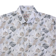 Camisa casual Supply Slim Fit Manga corta 7670 Gris Perla