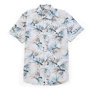 Camisa casual Supply Slim Fit Manga corta 7671 Azul Turqueza