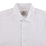 Camisa casual Supply Slim Fit Manga corta 7679 Blanco