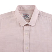 Camisa casual Supply Slim Fit Manga corta 7679 Beige