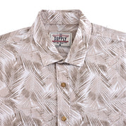 Camisa casual Supply Slim Fit Manga corta 7680 Paja