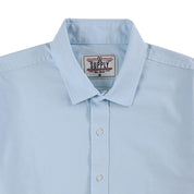 Camisa Supply Para Caballero Manga Corta Slim Fit 7967 Beige Claro