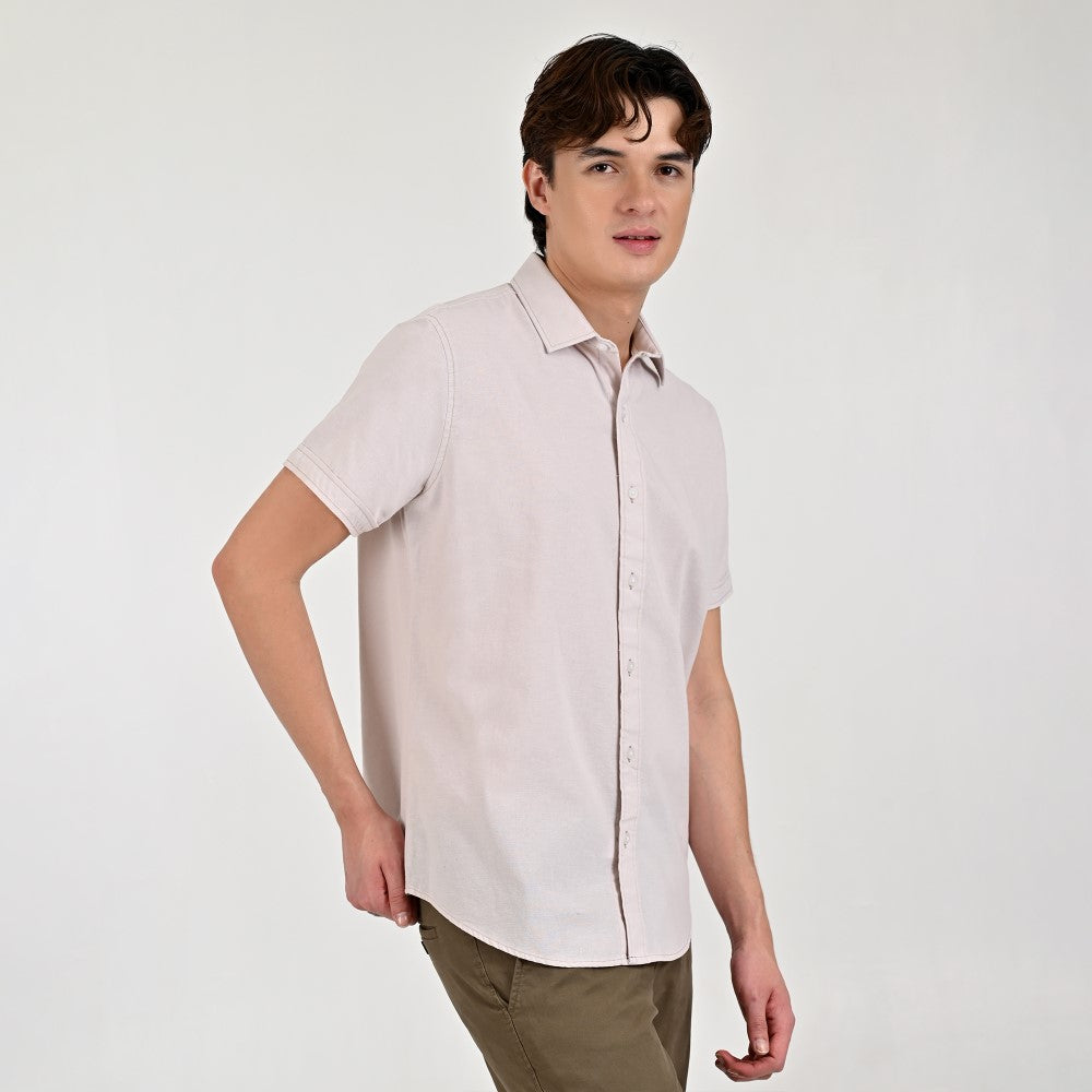 Camisa Supply Para Caballero Manga Corta Slim Fit 7967 Arena