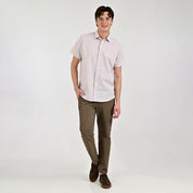 Camisa Supply Para Caballero Manga Corta Slim Fit 7967 Arena