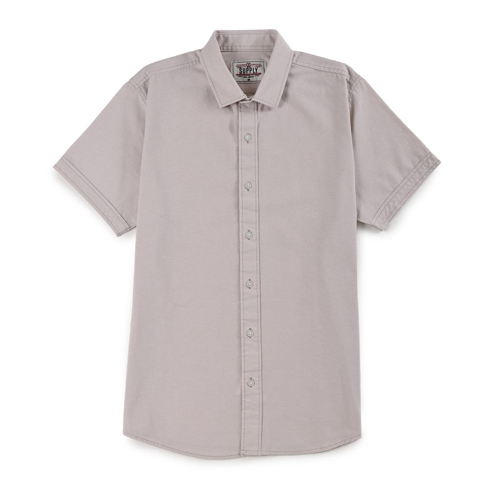 Camisa Supply Para Caballero Manga Corta Slim Fit 7967 Arena