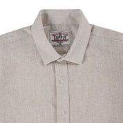 Camisa Supply Para Caballero Manga Corta Slim Fit 7968 Beige