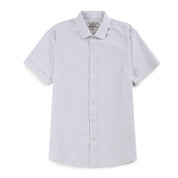 Camisa Supply Para Caballero Manga Corta Slim Fit 7970 Blanco