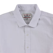 Camisa Supply Para Caballero Manga Corta Slim Fit 7970 Blanco