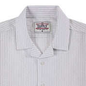 Camisa Supply Para Caballero Manga Corta Slim Fit 7971 Azul
