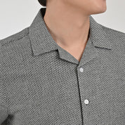 Camisa Supply Para Caballero Manga Corta Slim Fit 7972 Verde