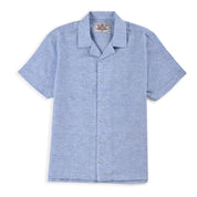 Camisa Supply Para Caballero Manga Corta Slim Fit 7973 Azul