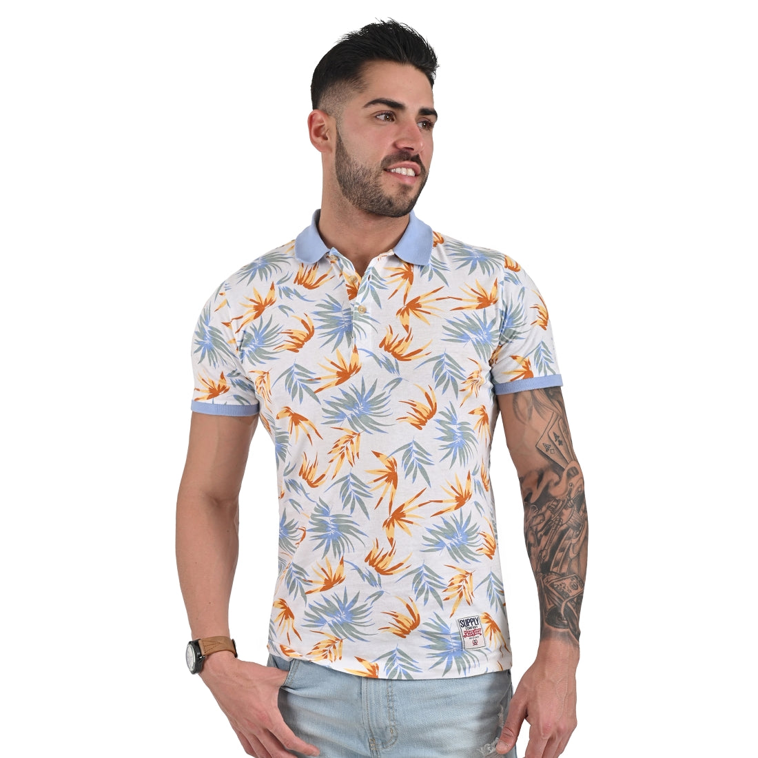Playera tipo Polo Supply Bundle sorpresa manga corta
