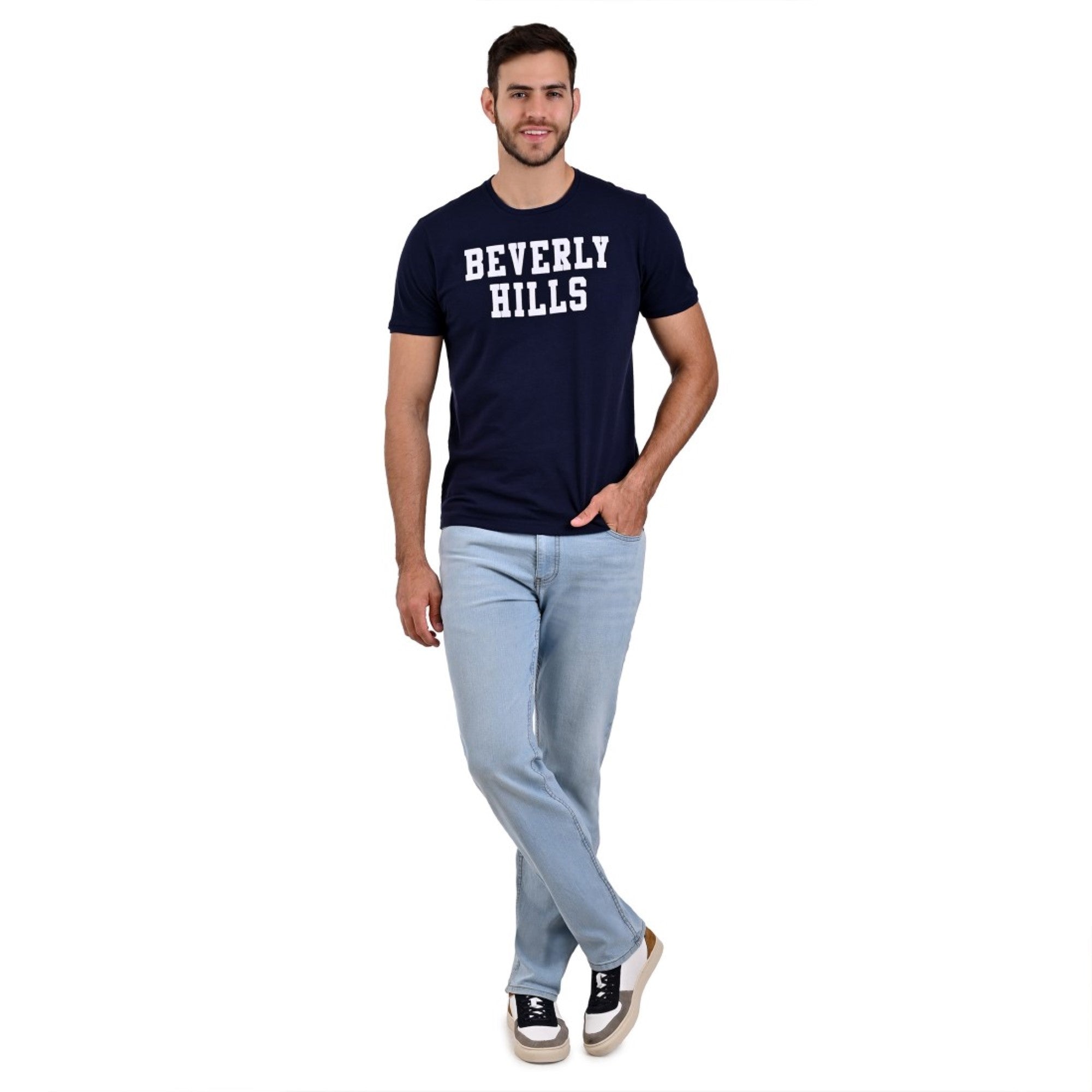 Playera Supply Slim Fit Cuello Redondo 0068