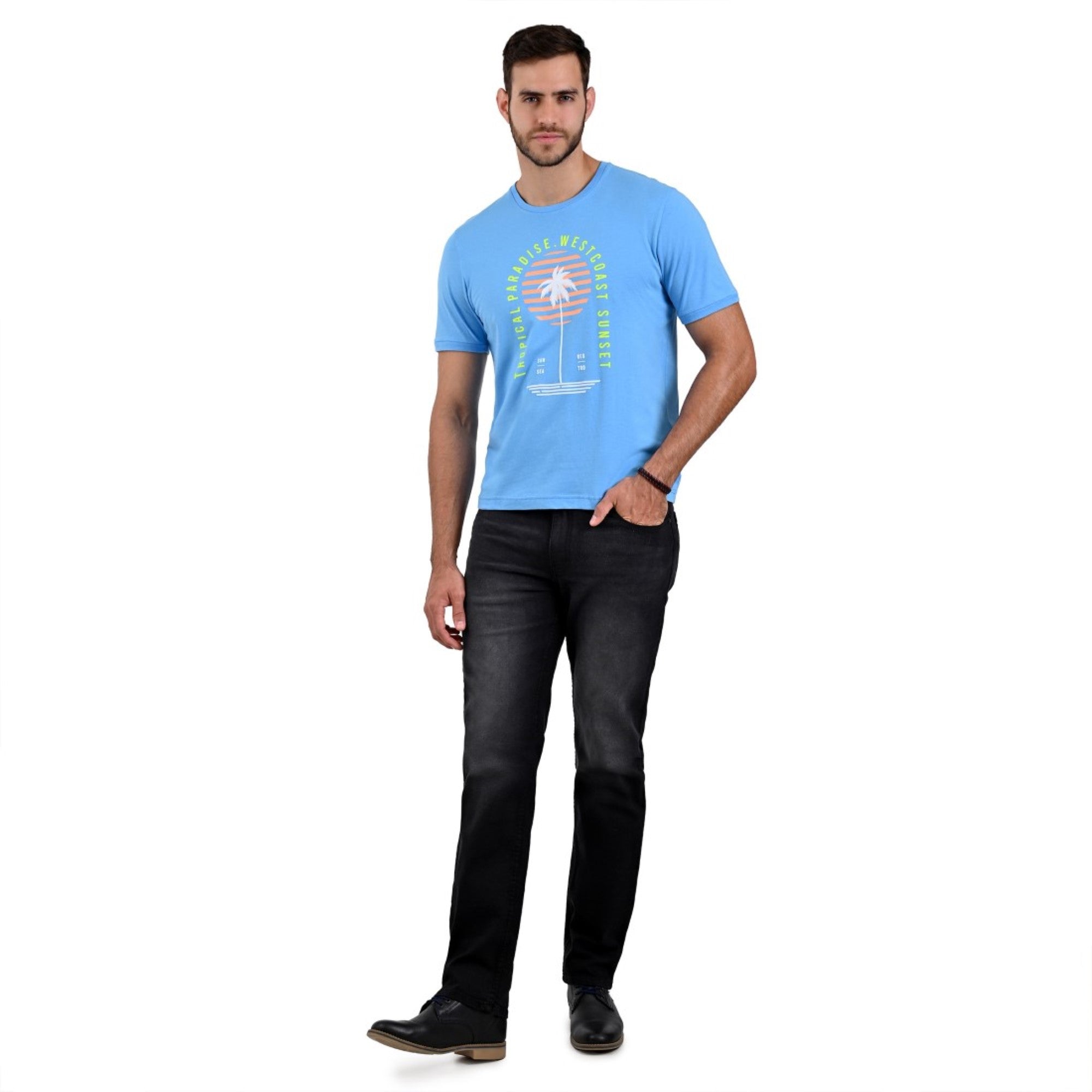 Playera Supply Slim Fit Cuello Redondo 0368