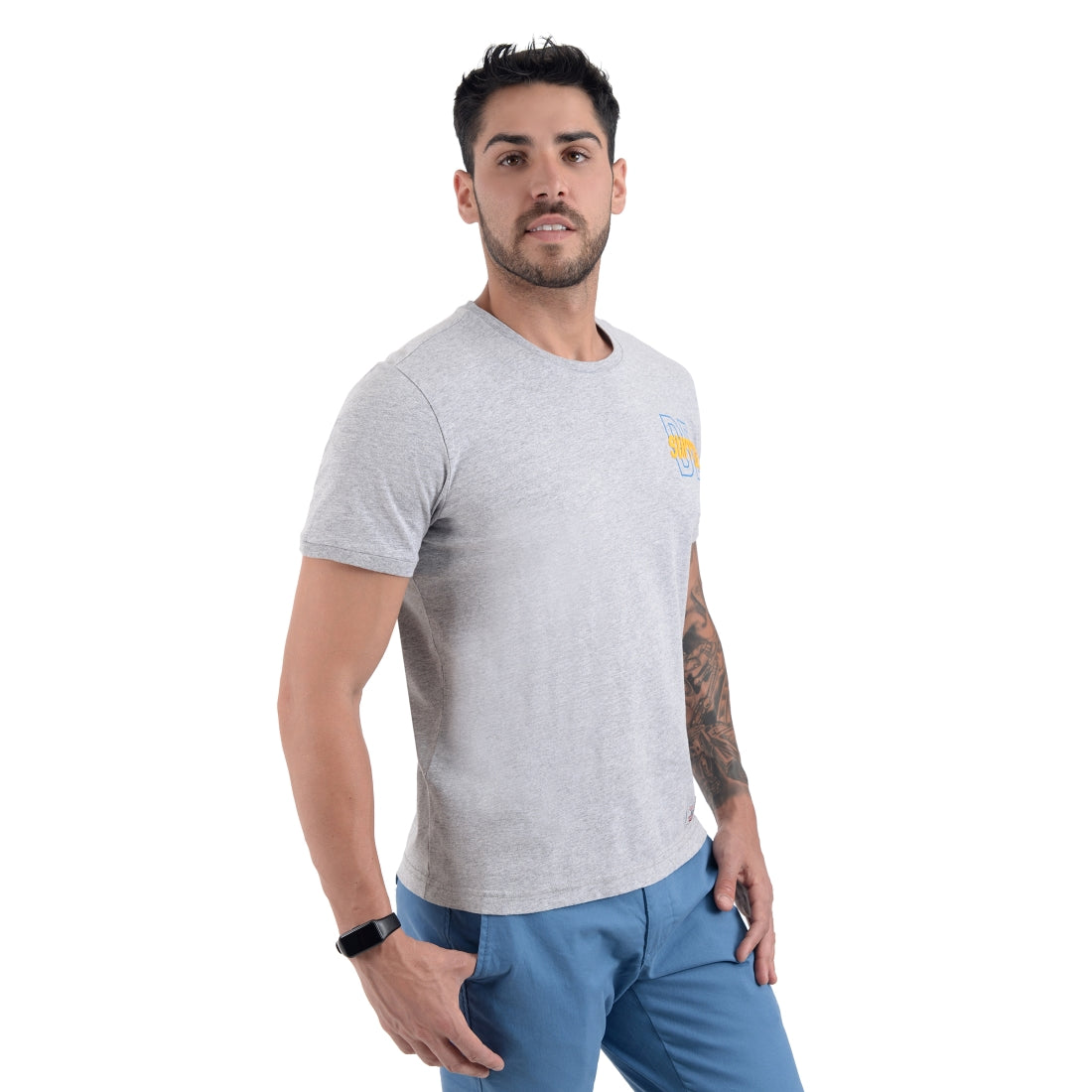 Playera Supply Slim Fit Cuello Redondo 0894