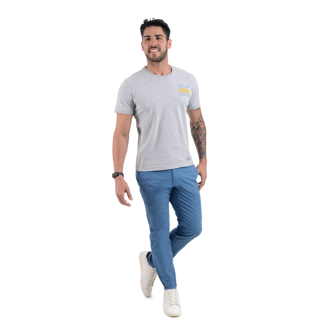 Playera Supply Slim Fit Cuello Redondo 0894