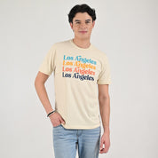 Playera Supply Slim Fit Cuello redondo AC68 Paja