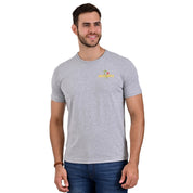 Playera Supply Slim Fit Cuello Redondo F970 Gris
