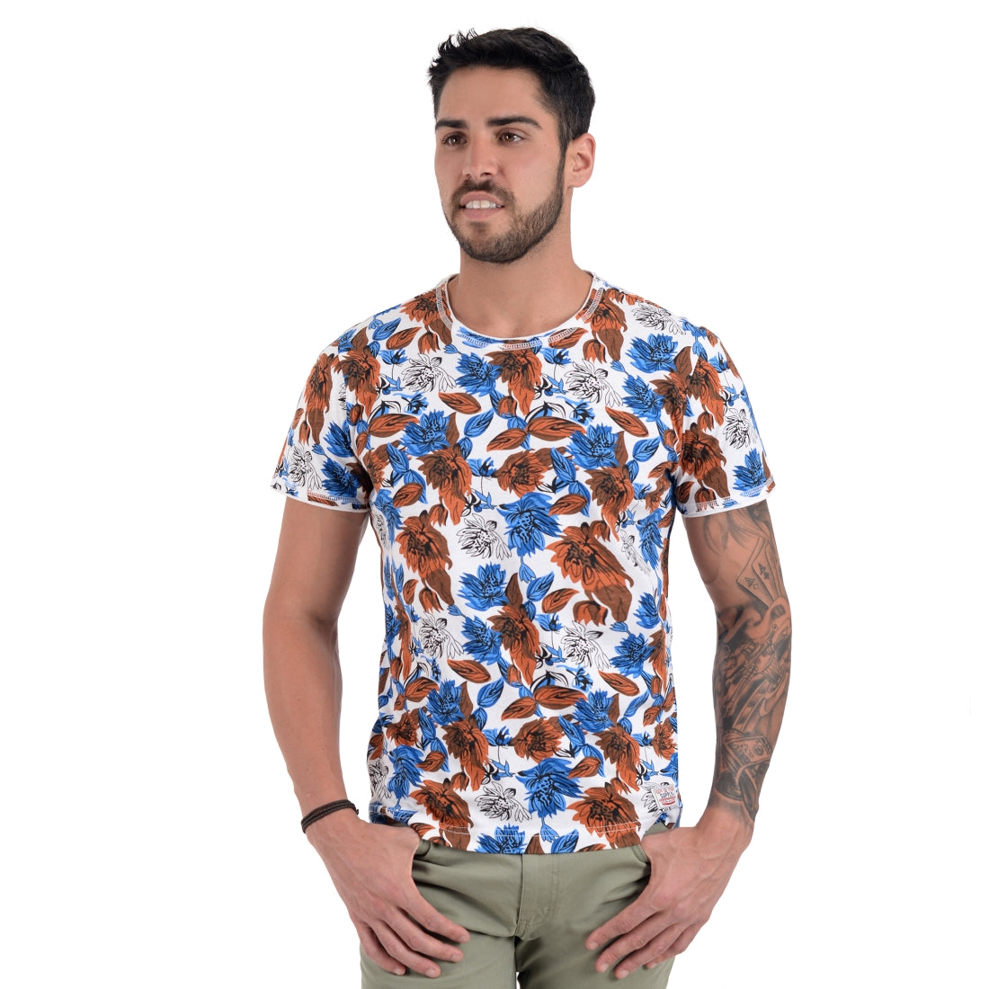 Playera Supply Company Cuello Redondo Estampada 100% algodón