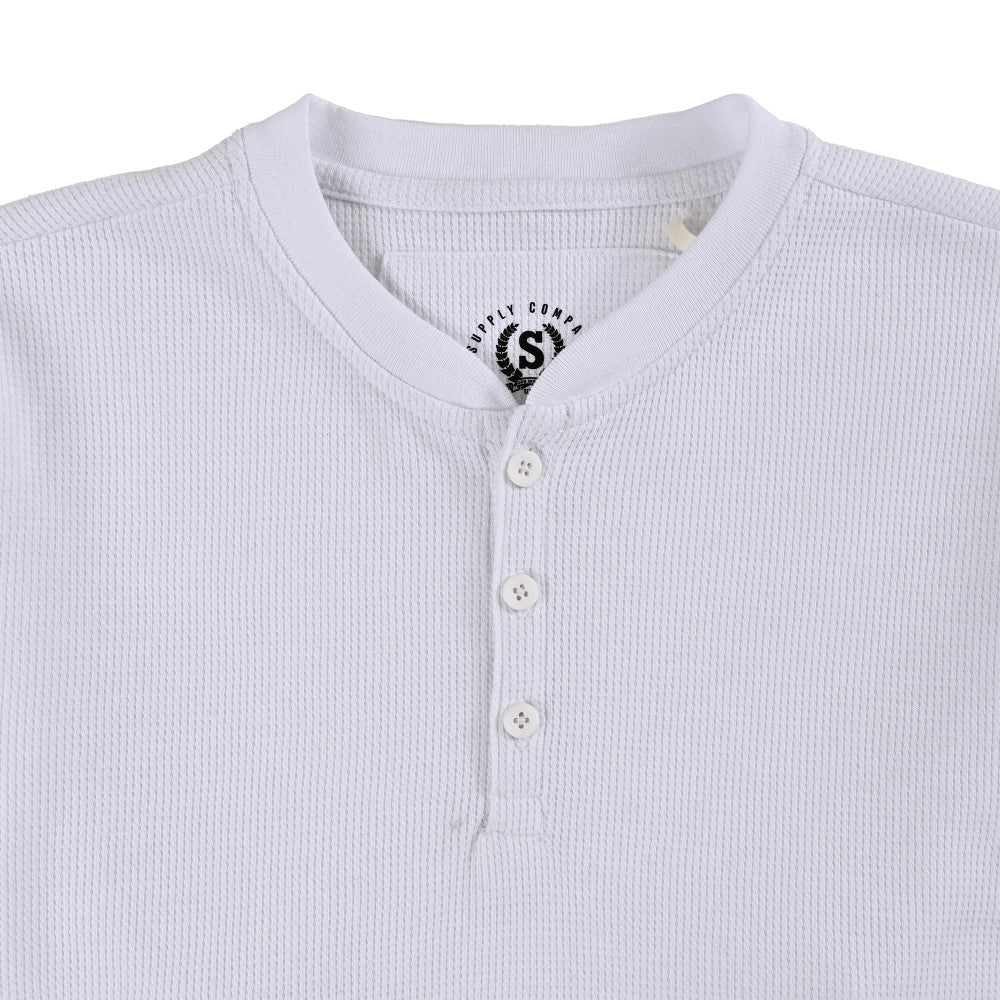Playera Supply Para Caballero Manga larga Regular Fit B909 Blanco