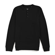 Playera Supply Para Caballero Manga larga Regular Fit B909 Negro