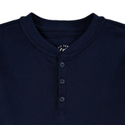 Playera Supply Para Caballero Manga larga Regular Fit B909 Azul Marino