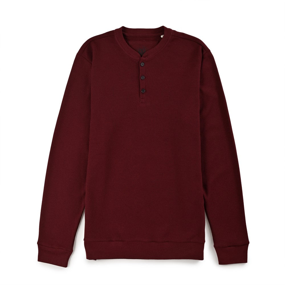 Playera Supply Para Caballero Manga larga Regular Fit B909 Vino