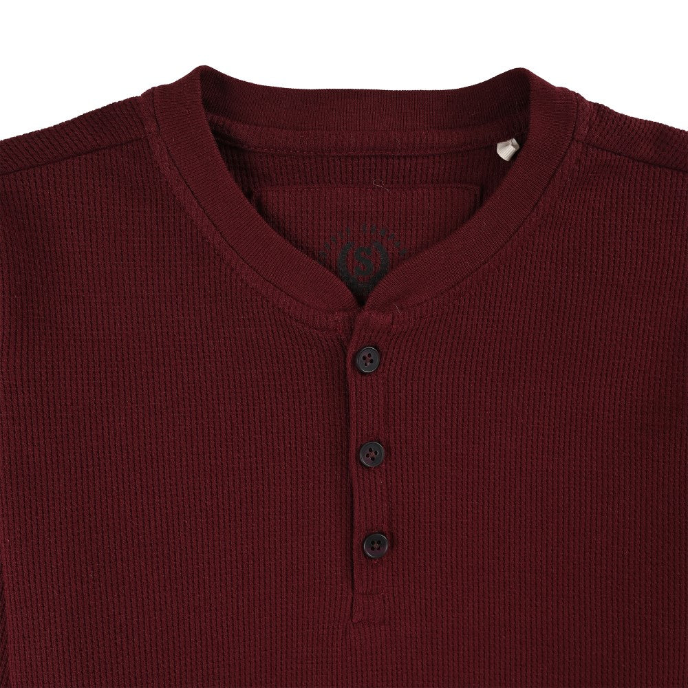 Playera Supply Para Caballero Manga larga Regular Fit B909 Vino