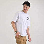 Playera Supply Oversize A968 Blanco