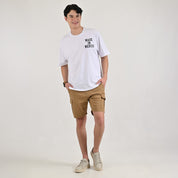 Playera Supply Oversize A968 Blanco