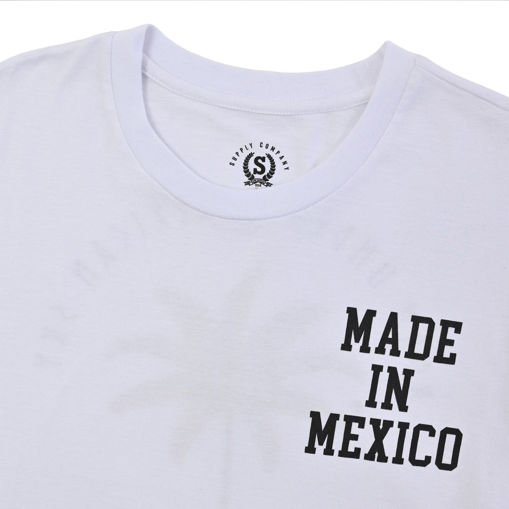 Playera Supply Oversize A968 Blanco
