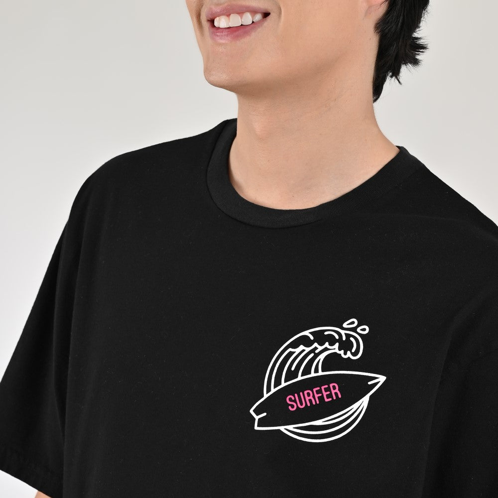 Playera Supply Oversize A968 Negro